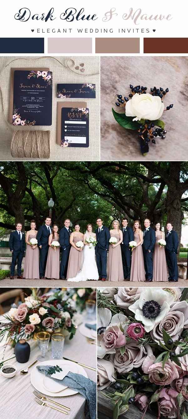 Colores para bodas de noche sales