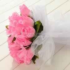 bouquet de novia en rosado