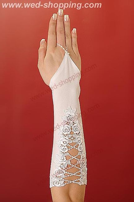 guantes para novias