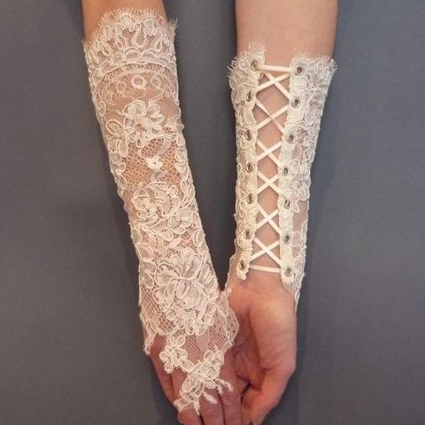 guantes para novias