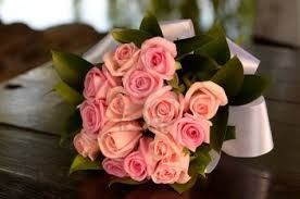 bouquet rosa claro