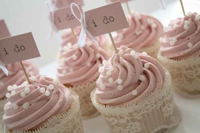 cupcake para matrimonio