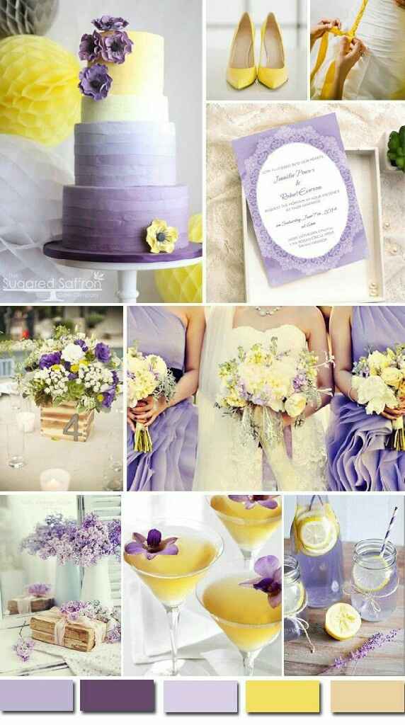 Color lila,un color común en todas las fiesta de matrimonio - 1