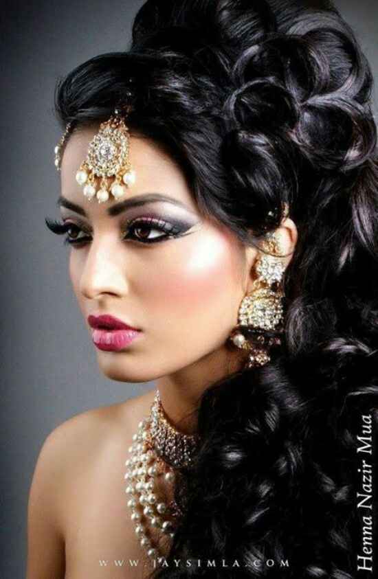  Peinados y maquillaje inspirados en la moda hindu..