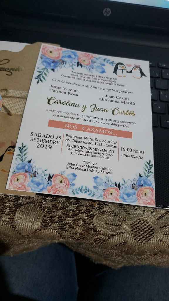 Mi invitación de matrimonio - 1