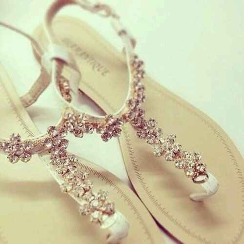 Sandalias para novias 