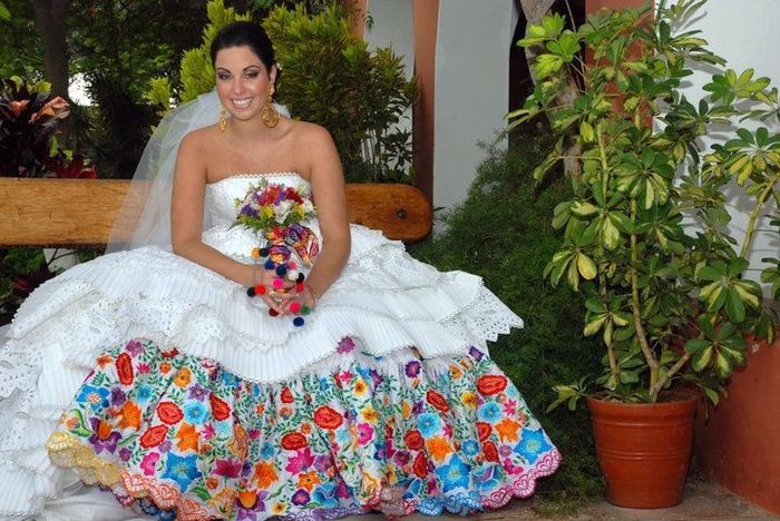 ¡Vestidos de novia muy peruanos! 1