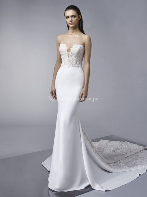 Vestido de novia ¿Blanco puro o blanco con color? 1