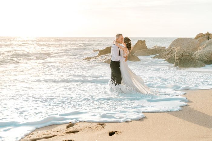 Fotos post boda en la playa 1