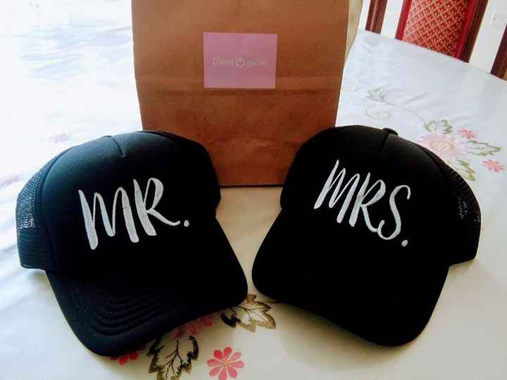 Gorras Mr. & Mrs.