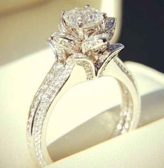 El anillo de mis sueños(flor de diamante).