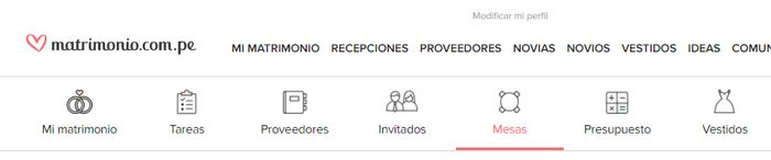 Organizar a tus invitados con Matrimonio.com.pe 1