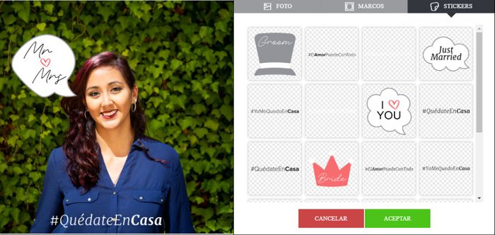 ¡Personaliza tu foto de perfil con nuestros marcos #YoMeQuedoEnCasa! ❤️ 3