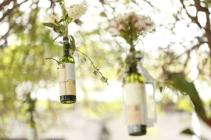¡Ideas geniales para decorar con botellas de vidrio!🍾 1