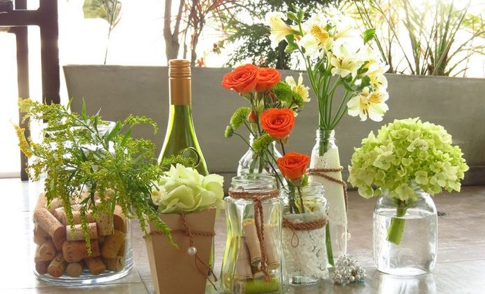¡Ideas geniales para decorar con botellas de vidrio!🍾 2