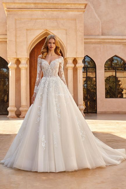 Vestidos de novia corte Princesa 2021 3