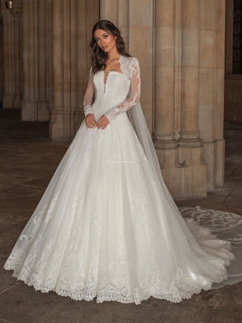 Vestidos de novia corte Princesa 2021 4