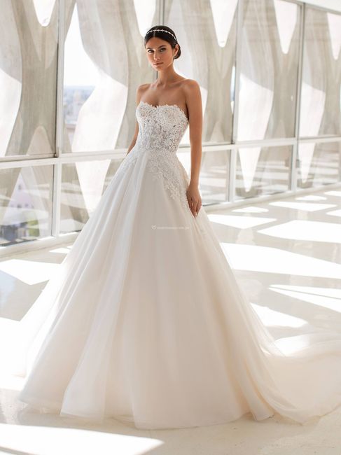 Vestidos de novia corte Princesa 2021 8