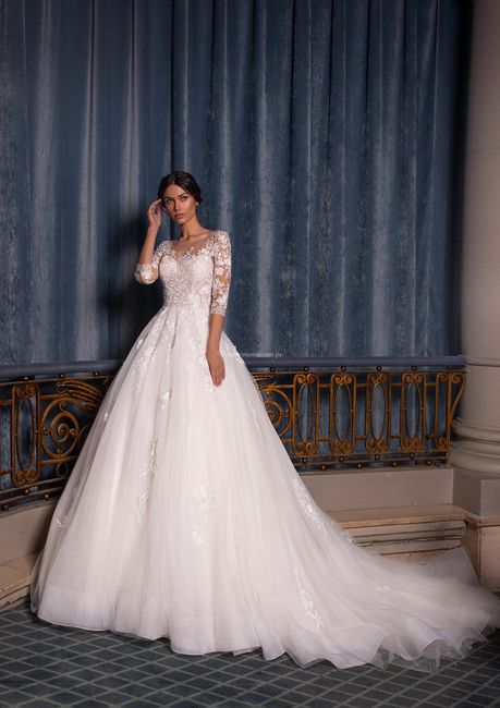 Vestidos de novia corte Princesa 2021 9