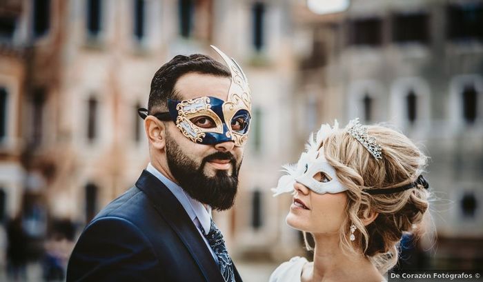 Máscaras Venecianas para las fotos 🎭 1