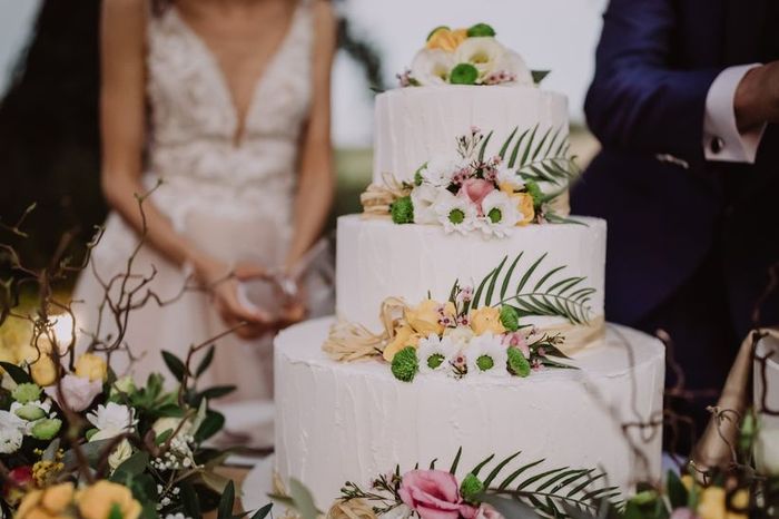 Esta torta de matrimonio, ¿va o no va? 2