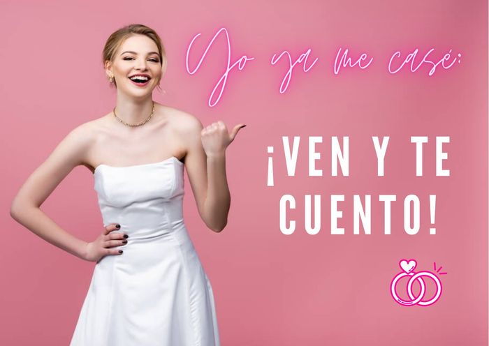 ¡Novias casadas! 👰¿Qué consejo de su Gran día darían? 🔊 1