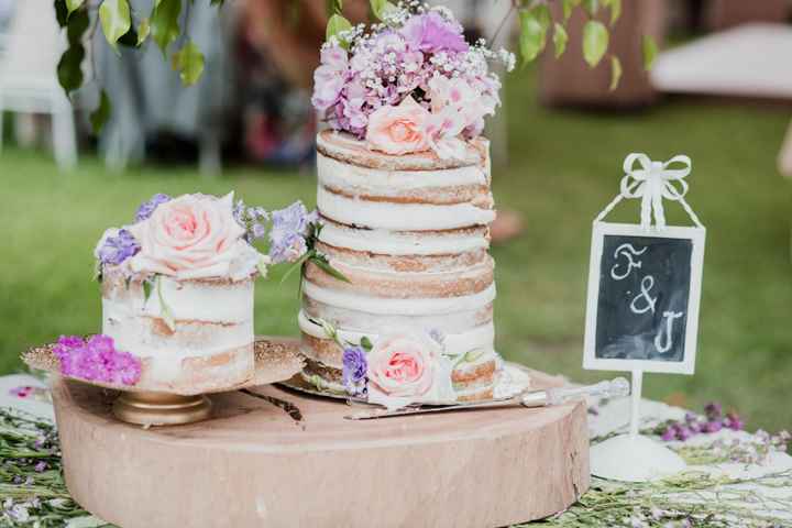 Naked cake: Una torta para una boda en verano - 4