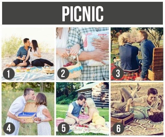 8. Nos llevamos el picnic a la sesión de fotos