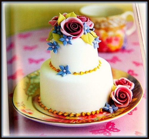 3. Mini pasteles de boda