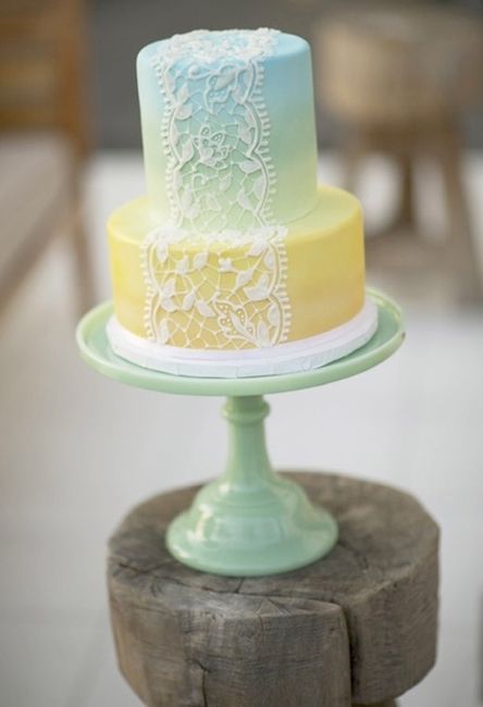 10. Mini pasteles de boda
