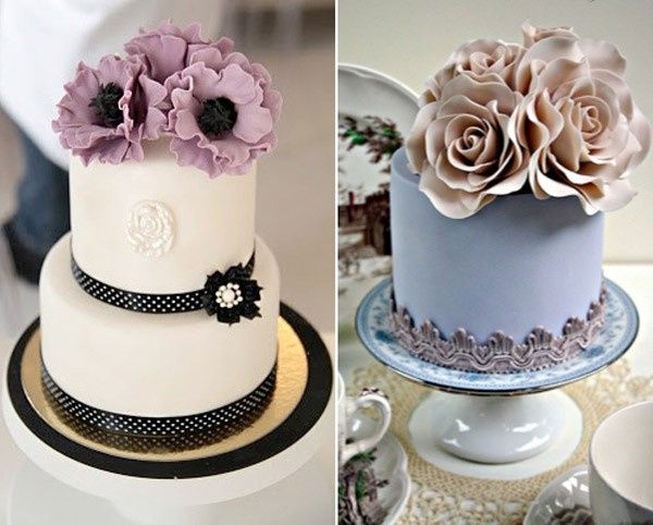 11. Mini pasteles de boda