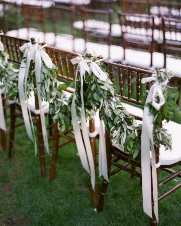 19. Decoración Boda con Hojas de Olivo