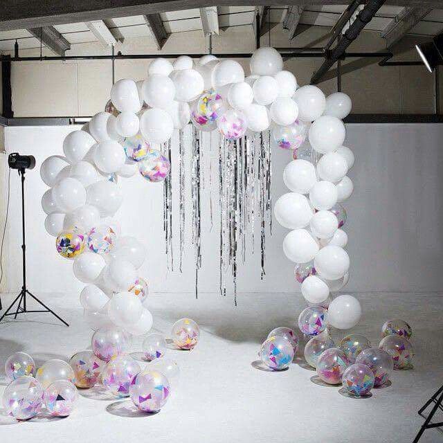 Decoraciones con globos y flores 💐🎉🎈😍 - 10