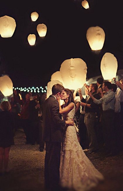 Lámparas chinas voladoras para animar tu boda ! - 2