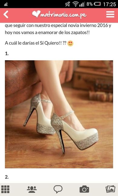 Slam: matrimonio.com.pe:  Qué zapatos de novia te gustarían? - 2