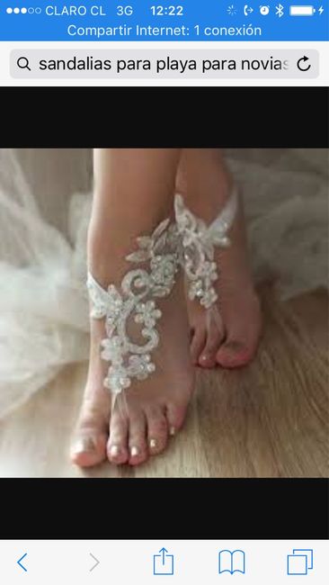 Especial zapatos - Sandalias de novia para boda en la playa - 2