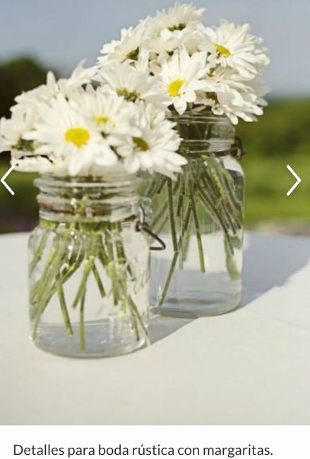 Margaritas: las flores perfectas para decorar tu boda - 5