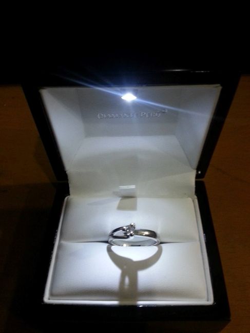 MI anillo hermoso!!