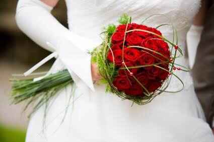 Bouquets de novia rojos - 1