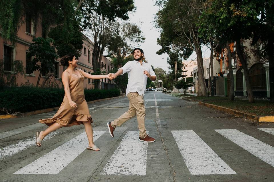 Sesión de novios en Barranco