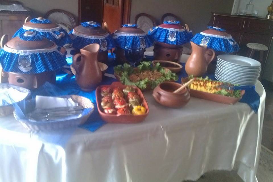 Buffet criollo