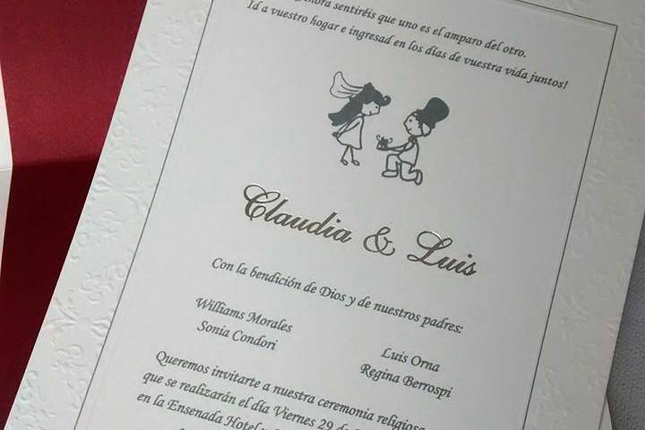 Claudia y Luis