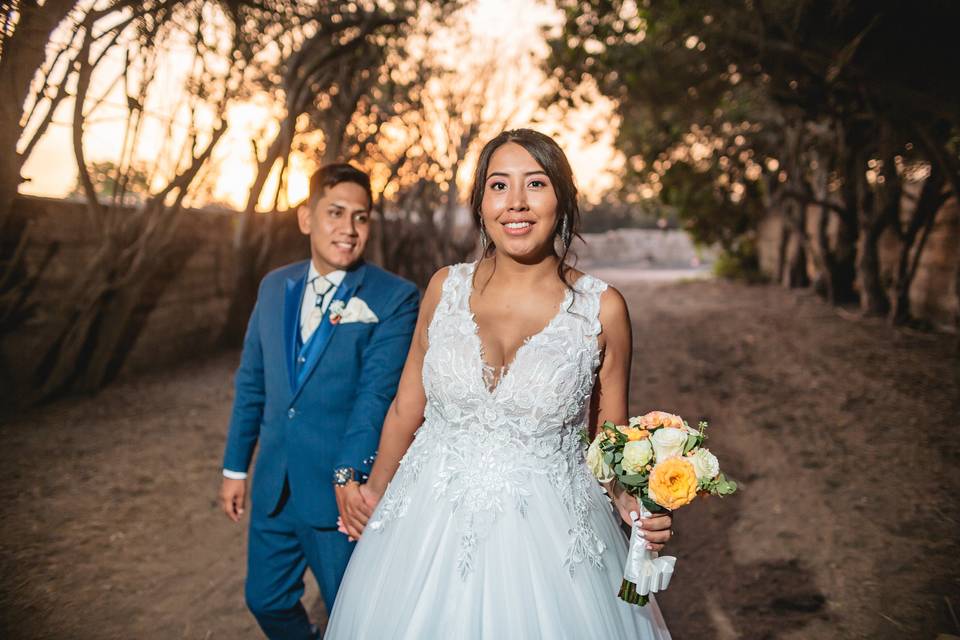 Captura de fotos en la fiesta de matrimonio