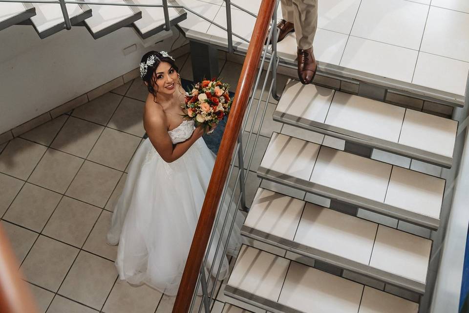 Captura de fotos en la fiesta de matrimonio