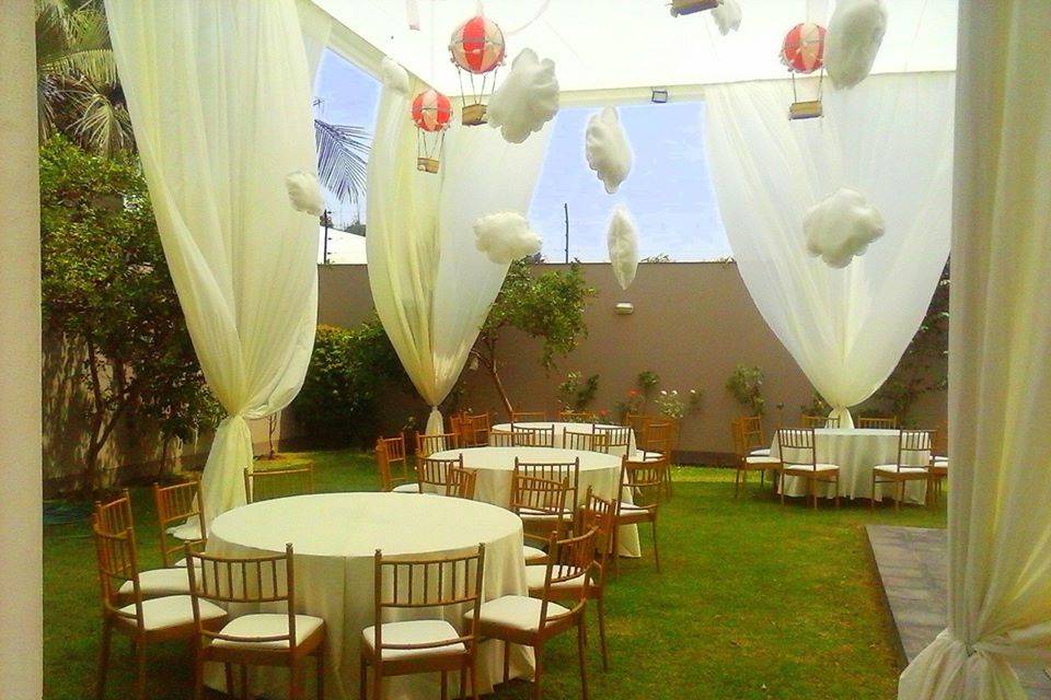 Para eventos al aire libre