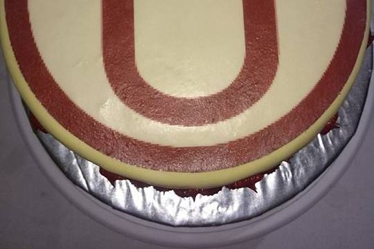 Torta personalizada de la U