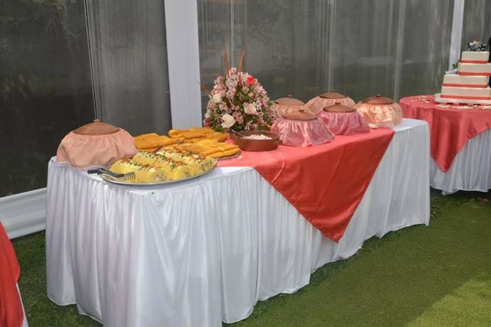 Buffet criollo