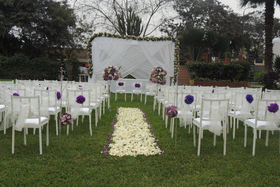 Su matrimonio en el campo