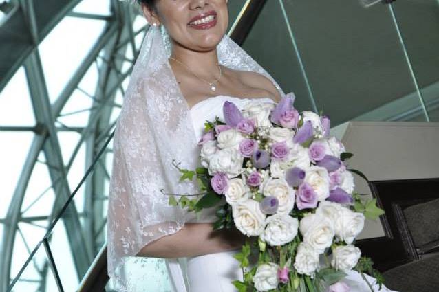 Bouquet de boda civil