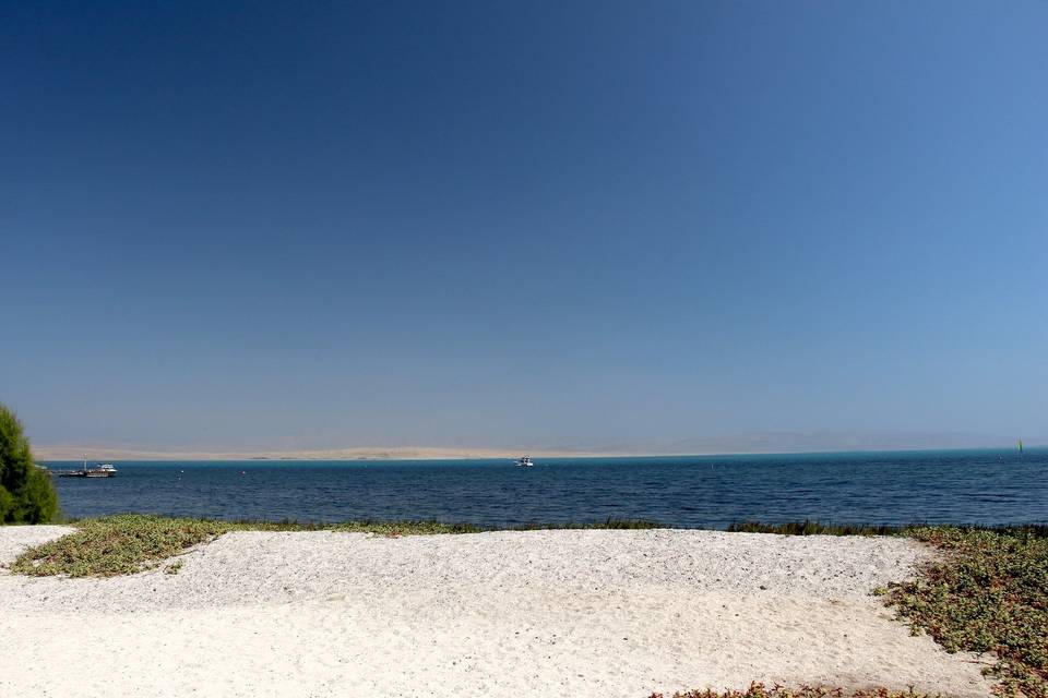 Unica playa de arena blanca